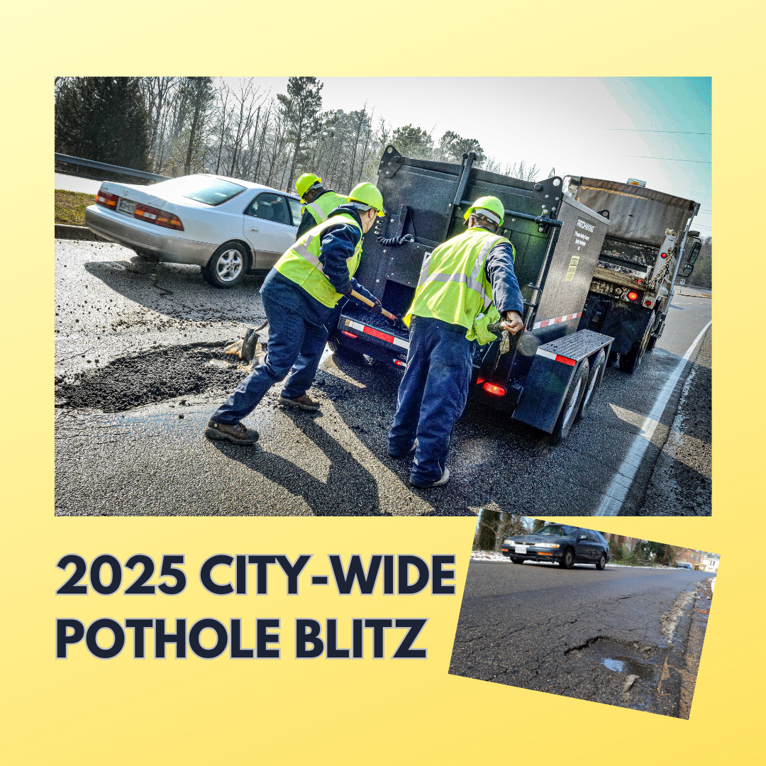 2025 city-wide pothole blitz