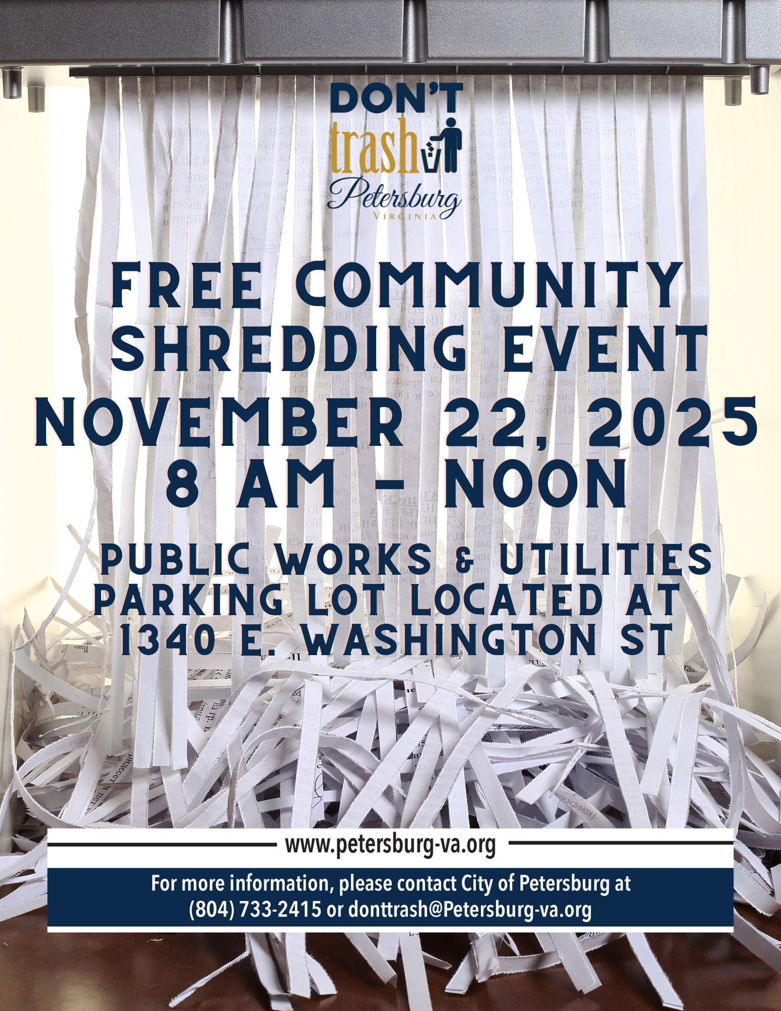 Shredding Event Nov 22