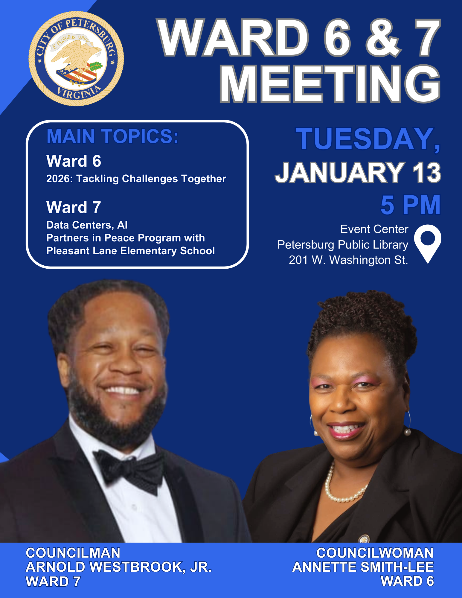 Final Flyer for Ward 6 and 7 meeting Jan 13