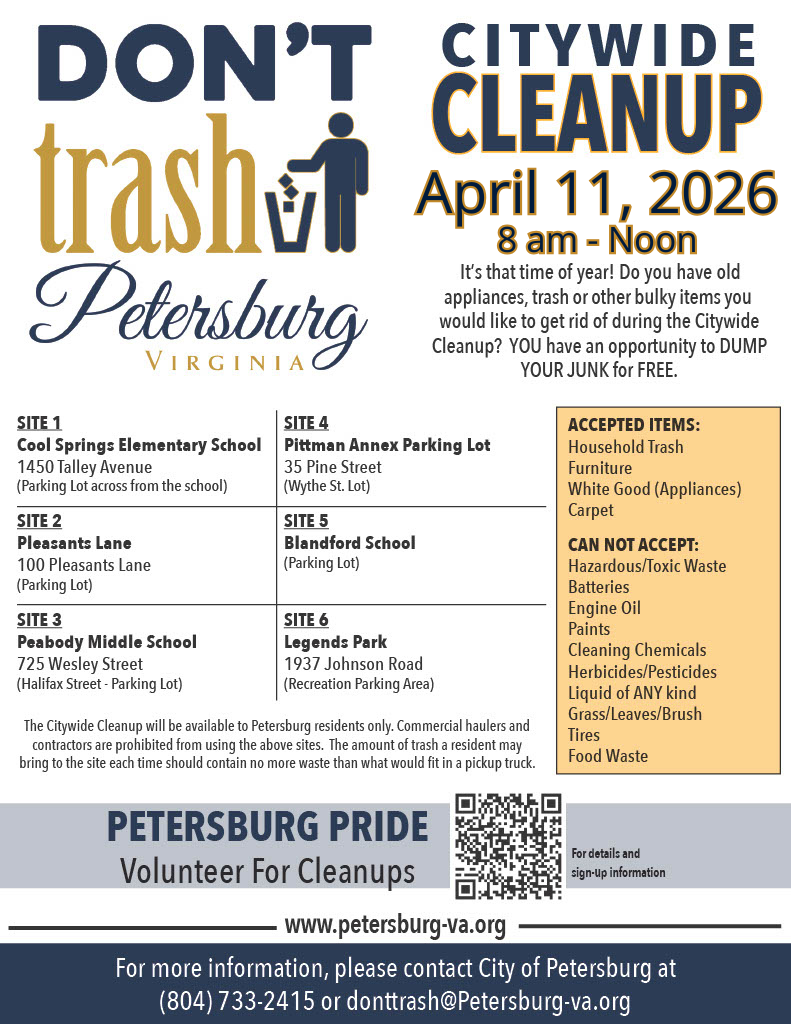 Citywide Cleanup April 11 2026 Flyer